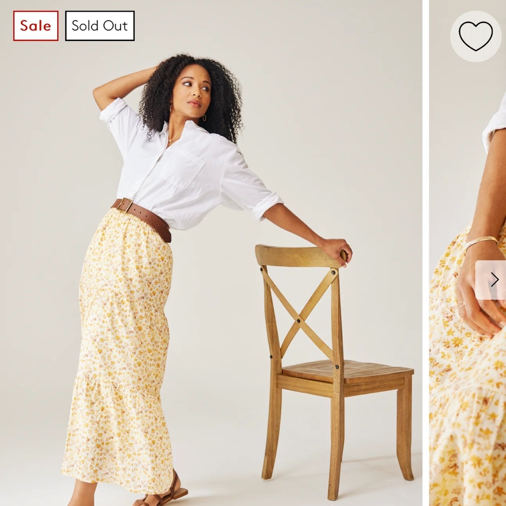 NWT ABLE maxi skirt